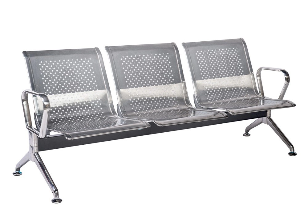 GHẾ PHÒNG CHỜ INOX GPC04I-2 - GPC04I-3